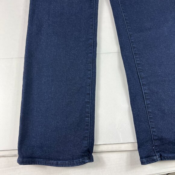 Not Your Daughters Jeans Women's 36x29* Marilyn Straight Dark Blue Denim Tag 16P - Picture 6 of 16
